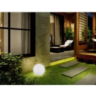  MegaLight D2019V SHINING BALL AKKU Kültéri dekorációs világítás LED Fixen beépített LED-es 2 W Antracit szürke, Fekete, Fehér
