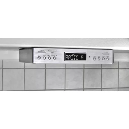 soundmaster UR2045SI Konyhai rádió DAB+, URH Bluetooth® Kihangosító funkció Ezüst