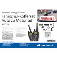   Midland Fahrschul-Kofferset Car to Bike G7 Pro C1090.S7 PMR LPD kézi rádió adó-vevő készülék 2 részes készlet