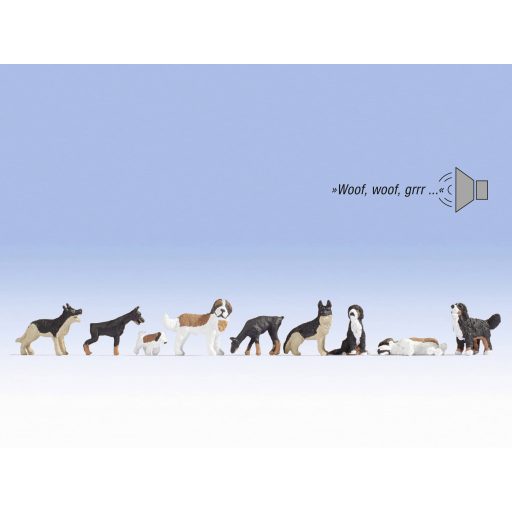 NOCH H0 kutyák Kész modul, Zenesorozat