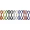 TAMS Elektronik 73-09100-12 Modellvasút huzal 1 x 0.04 mm² Tarka