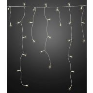   Hellum Fényfüggöny, jégesővel Beltérre/kültérre 240 LED Melegfehér