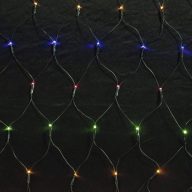   Hellum Fényháló Beltérre/kültérre 100 LED Többszínű, Melegfehér