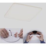   Paulmann 92395 EB Panel Veluna VariFit LED-es beépíthető lámpa 17 W Selyem