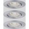 Paulmann 94297 EBL Nova mini Coin LED-es beépíthető lámpa 3 részes készlet 4 W Alumínium