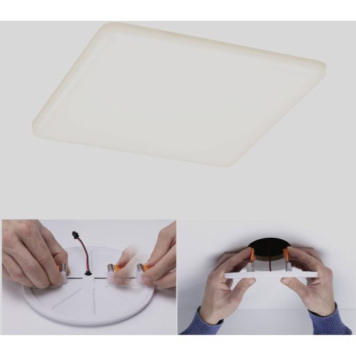 Paulmann 93061 EB Panel Veluna VariFit LED-es beépíthető lámpa 17 W Selyem