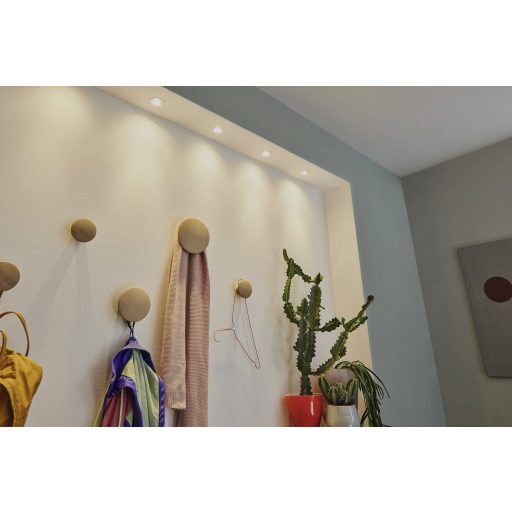 Paulmann 94299 EBL Nova mini Coin LED-es beépíthető lámpa 3 részes készlet 4 W Fehér