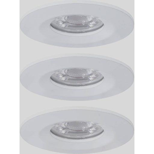 Paulmann 94299 EBL Nova mini Coin LED-es beépíthető lámpa 3 részes készlet 4 W Fehér