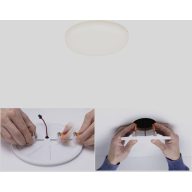   Paulmann 92387 EB Panel Veluna VariFit LED-es beépíthető lámpa LED 4.50 W Selyem