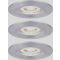 Paulmann 94305 EBL Nova mini Coin LED-es beépíthető lámpa 3 részes készlet LED 4 W Alumínium