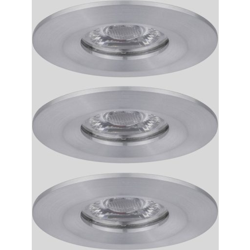Paulmann 94305 EBL Nova mini Coin LED-es beépíthető lámpa 3 részes készlet LED 4 W Alumínium