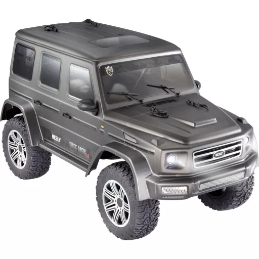 1:10 RC modellautó Elektro Crawler 4WD 100% RtR 2,4 GHz, Reely FreeMen 2.0 Brushed