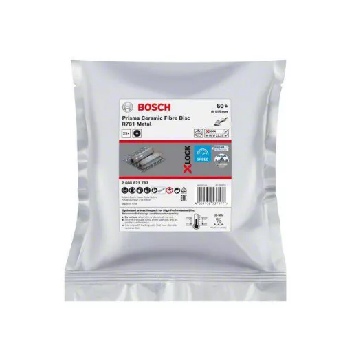Bosch Accessories 2608621792 Rost tárcsa Ø 115 mm Furat átmérő 22.23 mm 25 db