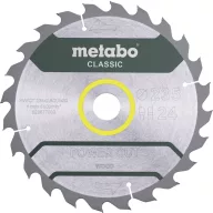   Metabo 628678000 Körfűrészlap 235 x 30 x 2 mm Fogak száma (collonként): 24 1 db