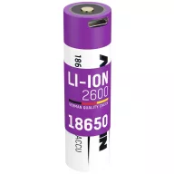   Ansmann 18650-2,6 USB-C® akku 18650 Lítiumion 3.7 V 2600 mAh 1 db
