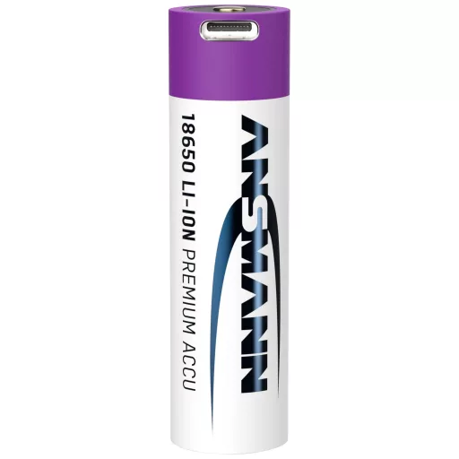 Ansmann 18650-2,6 USB-C® akku 18650 Lítiumion 3.7 V 2600 mAh 1 db