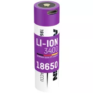   Ansmann 18650-3,4 USB-C® akku 18650 Lítiumion 3.7 V 3400 mAh 1 db