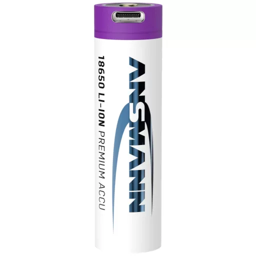 Ansmann 18650-3,4 USB-C® akku 18650 Lítiumion 3.7 V 3400 mAh 1 db