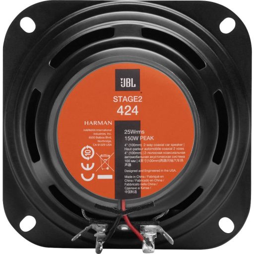 JBL Stage2 424 2 utas koaxiális beépíthető hangszóró 105 W Tartalom: 2 db