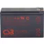 CSB Battery UPS 12580 high-rate Ólomakku 12 V 9.4 Ah Ólom-vlies (AGM) (Sz x Ma x Mé) 151 x 99 x 65 mm 6,35 mm-es laposérintkezős dugó Karbantartásmentes, Kis