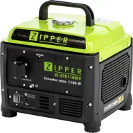   Aggregátor, áramfejlesztő 1,3 kW 230 V 12,8 kg 4 ütemű motor, Zipper ZI-STE1100IV
