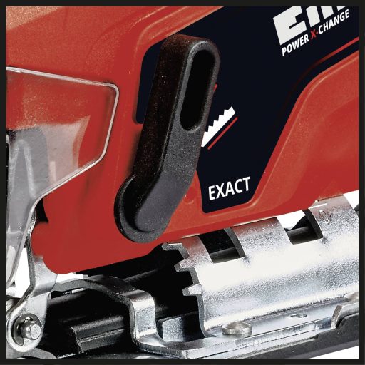 Einhell TC-JS 18 Li - Solo Power X-Change Akkus beszúrú fűrész 4321209 Tartozékokkal, akku nélkül, töltő nélkül 18 V Vele szállított akkuk száma 0