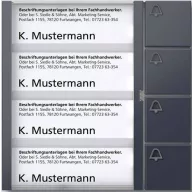   Siedle 210004910-00 Kaputelefon tartozék Funkció modul Antracit