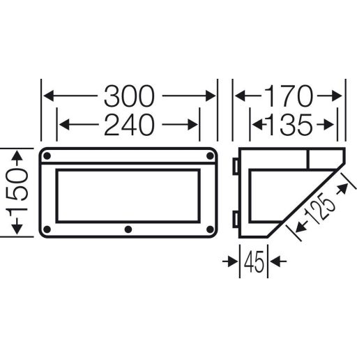 Hensel 20001071 Készülék doboz Műanyag Szürke 1 db