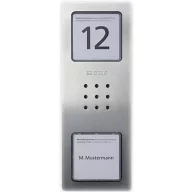   Siedle CA 850-1 E Kaputelefon Vezetékes Borítás, Infó mező Nemesacél