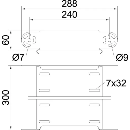 OBO Bettermann 7075308 Ív 1 db
