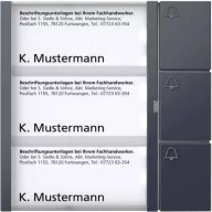   Siedle 210004999-00 Kaputelefon tartozék Funkció modul Antracit