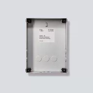   Siedle 210007731-00 Kaputelefon tartozék Szerelési tartozékok Ezüst