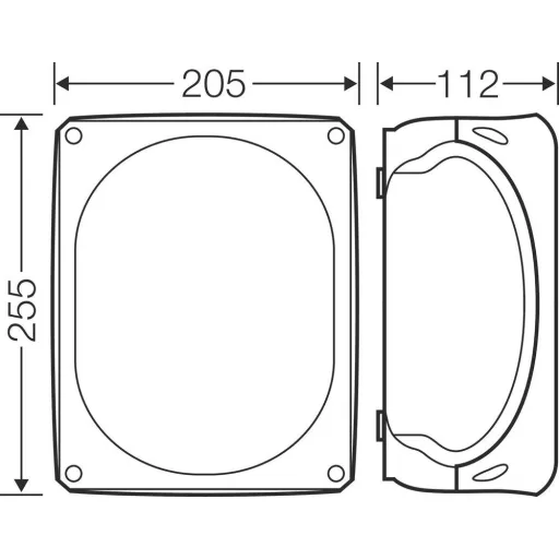 Hensel 62000069 Elosztó doboz halogénmentes, Plombálható, Időjárásálló (H x Sz) 255 mm x 205 mm 1 db
