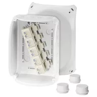   Hensel 62000014 Elosztó doboz halogénmentes, Plombálható (H x Sz) 210 mm x 155 mm 1 db