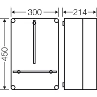 Hensel Mi 2310 2000078 Ház 300 x 450 x 214 Műanyag 1 db