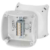   Hensel 62000293 Elosztó doboz halogénmentes, Plombálható, Időjárásálló (H x Sz) 104 mm x 104 mm 1 db