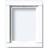   Siedle 200016830-01 Kaputelefon tartozék Szerelési tartozékok Ezüst