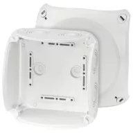   Hensel 62000051 Elosztó doboz halogénmentes, Plombálható, Időjárásálló (H x Sz) 130 mm x 130 mm 1 db
