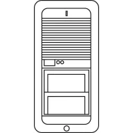   Siedle 200008558-00 Kaputelefon tartozék Szerelési tartozékok Tarka