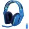 Logitech Gaming G733 LIGHTSPEED On Ear headset Rádiójel vezérlésű 7.1 Surround Kék Hangerő szabályozás Gamer