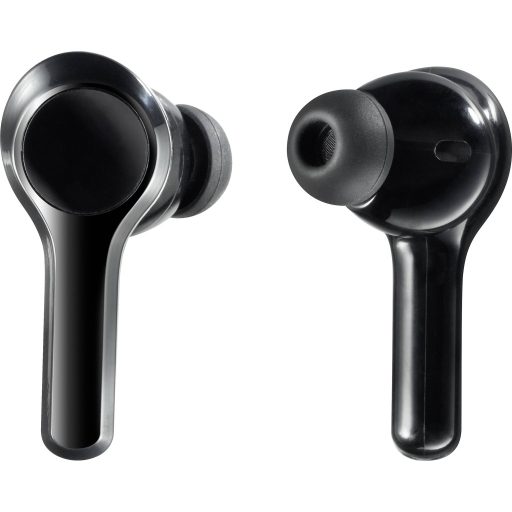 Renkforce RF-NCE-500 In Ear fejhallgató Bluetooth® Fekete Noise Cancelling Headset, Hangerő szabályozás