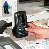   PCE Instruments Finom por mérőkészülék Légnedvesség, Hőmérséklet, Finom por, Légszennyezettség Hőmérsékletmérő funkcióval, USB csatlakozóval, Adatgyűjtő
