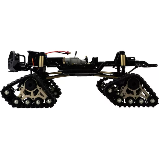 Amewi AMXRock RCX10PTS Scale Crawler Pick-Up mattgrün 1:10, RTR 1:10 Brushed RC modellautó Elektro Crawler RtR 2,4 GHz