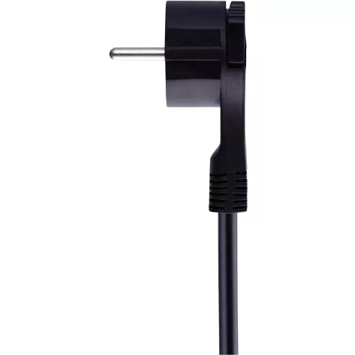 Maxtrack NV 57-3 L Elosztó kapcsolóval Fekete Védőérintkezős 1 db