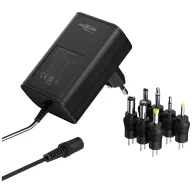   Ansmann 1201-0023 Dugasztápegység, beállítható 12 V/DC, 9 V/DC, 7.5 V/DC, 6 V, 4.5 V/DC, 3 V 1000 mA 12 W