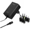 Ansmann 1201-0023 Dugasztápegység, beállítható 12 V/DC, 9 V/DC, 7.5 V/DC, 6 V, 4.5 V/DC, 3 V 1000 mA 12 W