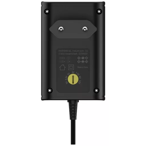 Ansmann 1201-0023 Dugasztápegység, beállítható 12 V/DC, 9 V/DC, 7.5 V/DC, 6 V, 4.5 V/DC, 3 V 1000 mA 12 W