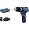 Bosch Professional GSB 12V-35 -Akkus ütvefúrógép 2. akkuval