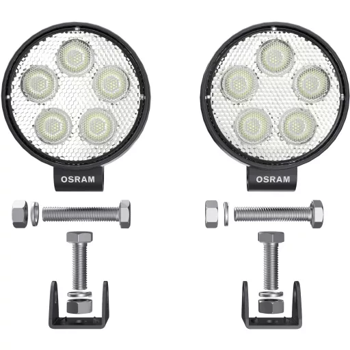 Osram Automotive Munkafényszóró 12 V, 24 V LEDriving® ROUND VX70-SP LEDWL102-SP Széles távvilágítás (H x Sz x Ma) 93 x 30 x 75 mm 550 lm 6000 K