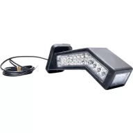   WAS Munkafényszóró 12 V/DC, 24 V/DC W168.10.1 1444 L/P Közeli mező világítás (Sz x Ma) 238 mm x 181 mm 2040 lm